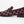 Studded Suede Slip-On Loafer Burgundy