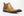 Burnished Calfskin Slip-On Boot Cognac