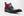 Burnished Calfskin Slip-On Boot Black/Red
