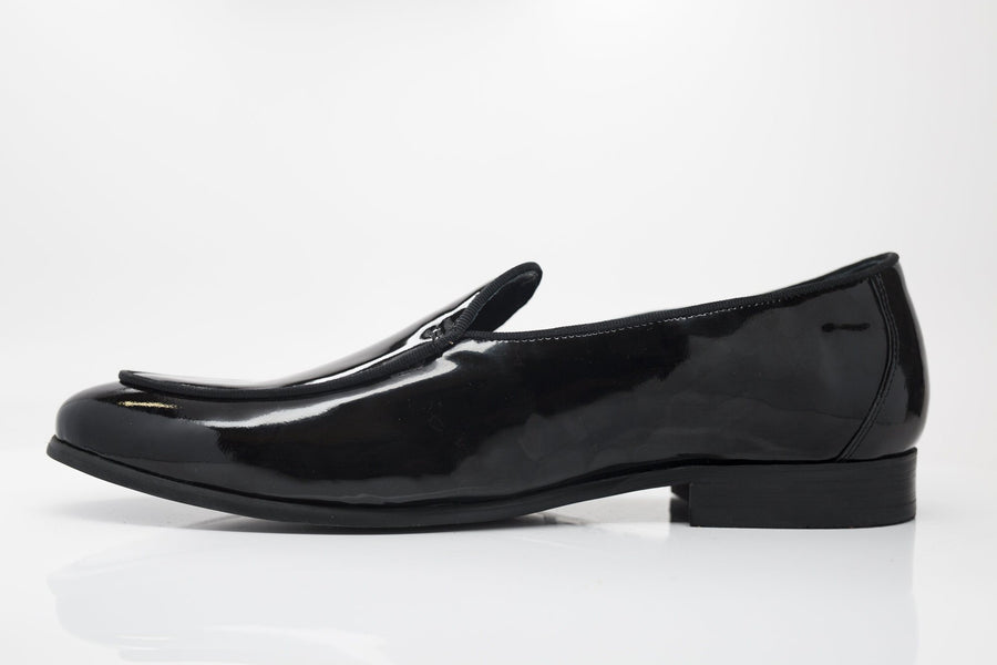 Patent Leather Formal Loafer Black