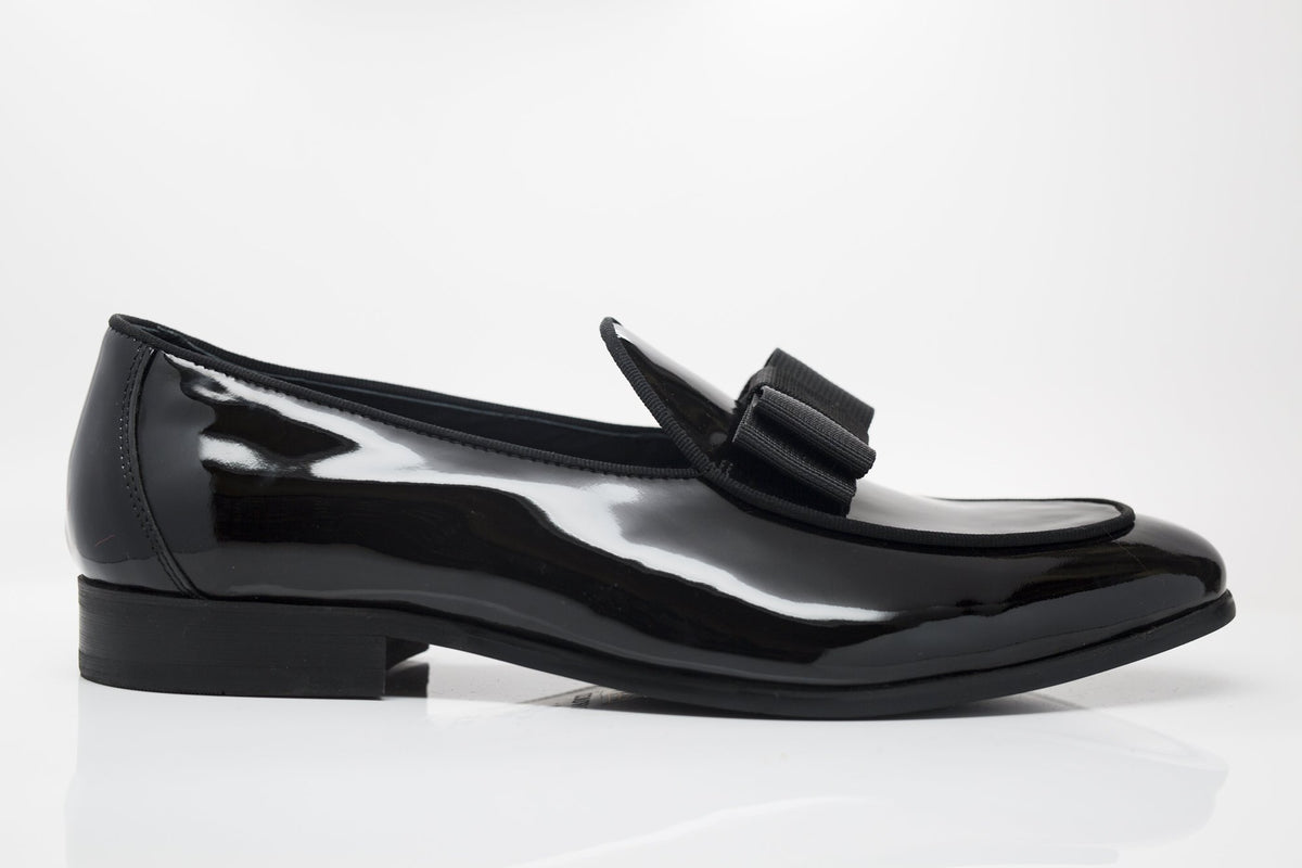 Patent Leather Formal Loafer Black – C&E Fashions