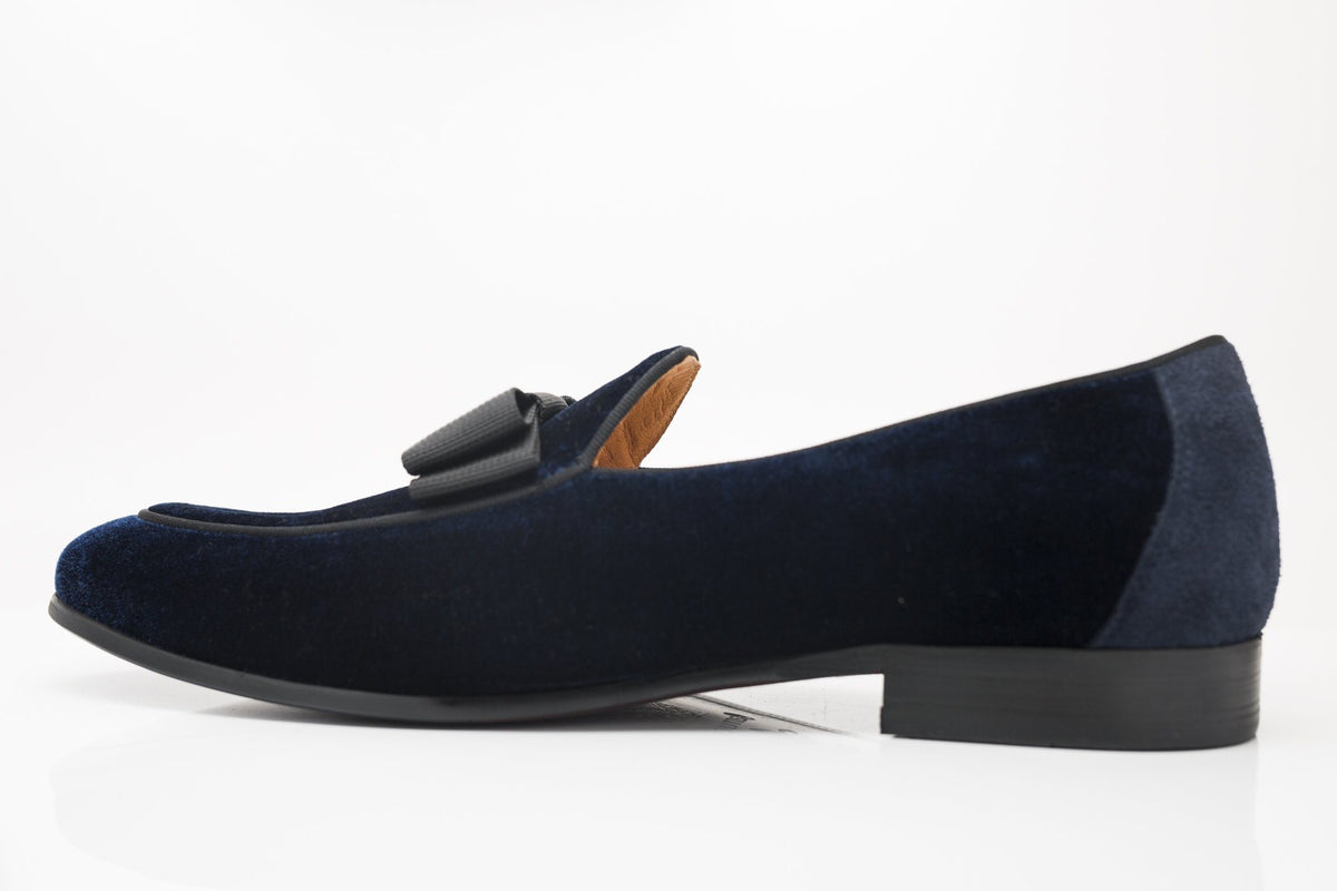 Velvet Formal Loafer Navy – C&E Fashions