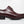 Burnished Calfskin Lace-Up Oxford Burgundy
