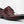 Burnished Calfskin Lace-Up Oxford Burgundy