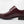 Burnished Calfskin Lace-Up Oxford Burgundy