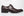 Burnished Calfskin Lace-Up Oxford Chestnut