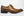 Burnished Calfskin Lace-Up Oxford Cognac