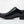 Patent Leather Lace-Up Oxford Black