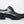 Burnished Calfskin Lace-Up Oxford Navy