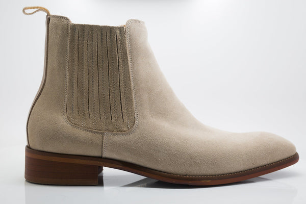 Suede Slip-On Boot Sand