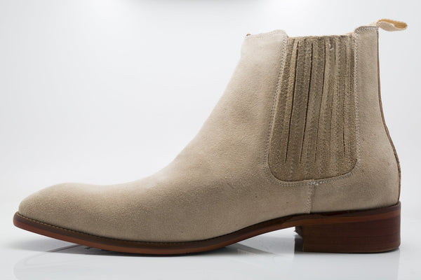Suede Slip-On Boot Sand