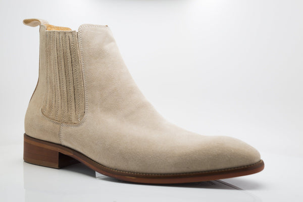 Suede Slip-On Boot Sand