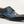 Load image into Gallery viewer, Burnished Calfskin Lace-Up Oxford Blue
