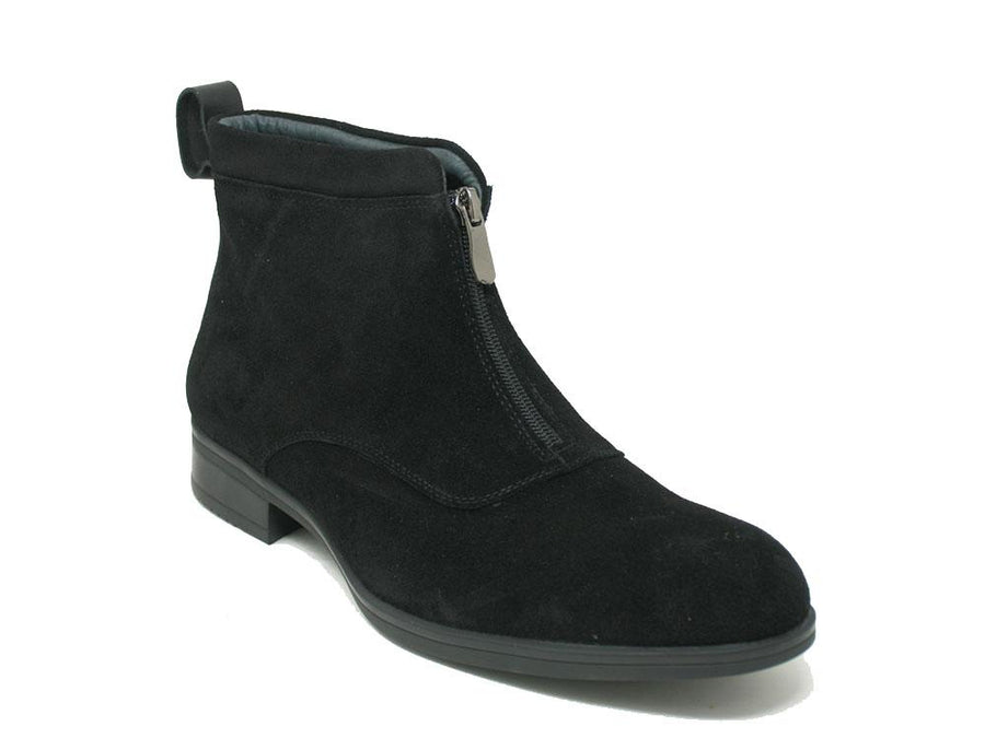 Carrucci Suede Slip-On Boot Black