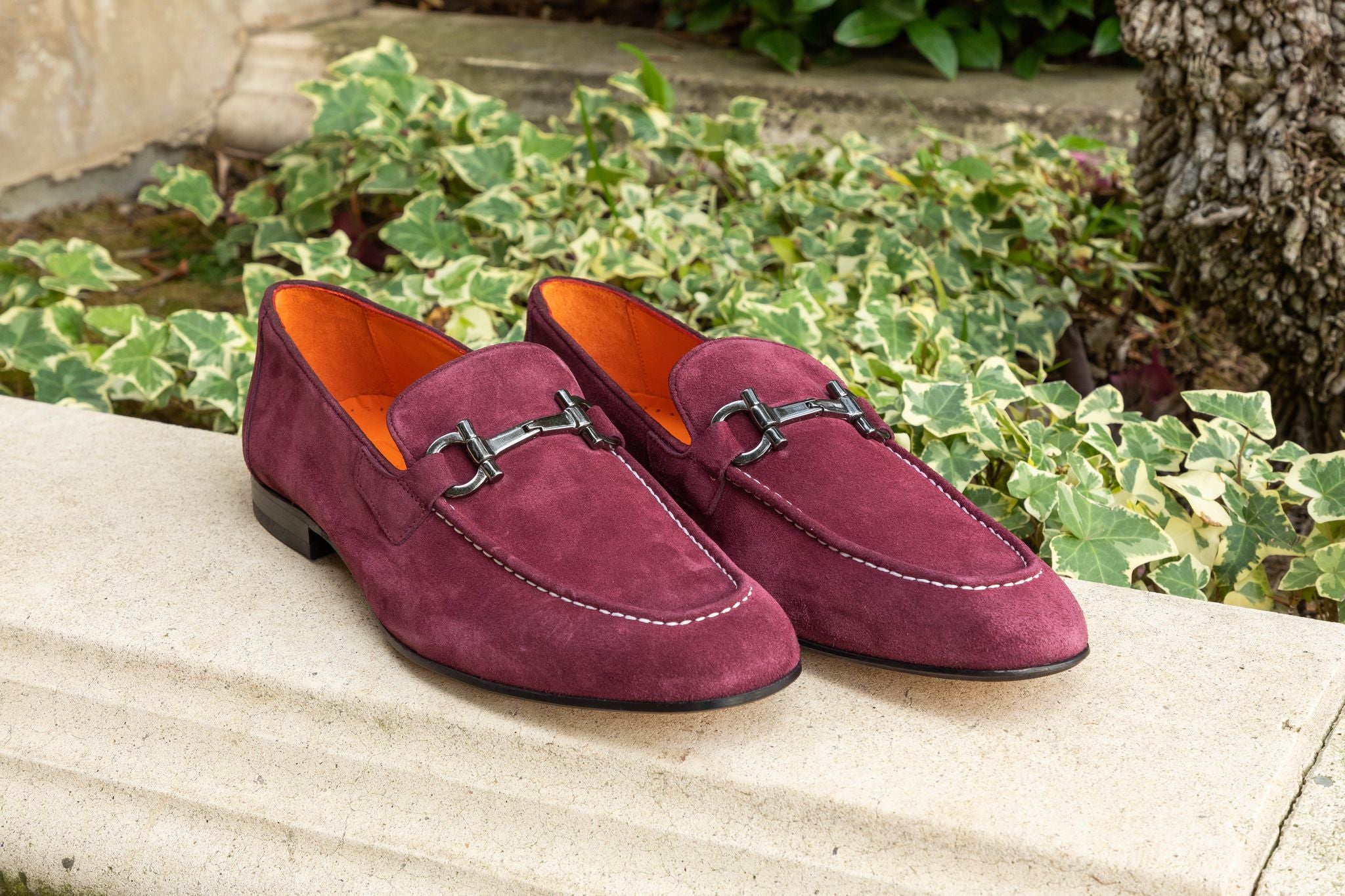 Pelle Suede Loafer Wine 10.5 C&E Men's Shoes Pelle Suede Loafer Wine 10.5 C&E Men's Shoes