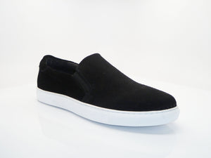 Carrucci by Maurice Suede Slip-On Sneaker Black