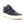 Shiny Calfskin High Top Sneaker Navy