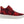 Camoflage Printed Suede High Top Sneaker Red