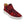 Camoflage Printed Suede High Top Sneaker Red
