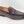 Woven Canvas & Calfskin Slip-On Loafer Brown/Burgundy