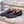 Load image into Gallery viewer, Woven Canvas &amp; Calfskin Slip-On Loafer Brown/Burgundy
