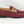 Woven Canvas & Calfskin Slip-On Loafer Burgundy/Camel