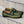 Load image into Gallery viewer, Woven Canvas &amp; Calfskin Slip-On Loafer Olive
