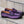 Woven Canvas & Calfskin Slip-On Loafer Purple