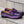 Load image into Gallery viewer, Woven Canvas &amp; Calfskin Slip-On Loafer Purple
