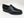 Woven Calfskin Slip-On Loafer Black