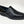 Load image into Gallery viewer, Woven Shiny Calfskin Slip-On Loafer Black
