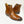 Woven Calfskin Slip-On Boot Cognac