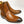 Woven Calfskin Slip-On Boot Cognac