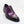 Burnished Calfskin Lace-Up Oxford Purple