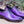 Burnished Calfskin Belt Purple