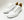 Mezlan Woven Calfskin Lace-Up White