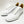 Load image into Gallery viewer, Mezlan Woven Calfskin Lace-Up Sneaker White
