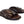 Load image into Gallery viewer, Pelle &quot;Aruba&quot; Slip-On Calfskin Sandal Brown
