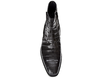 Belucci Alligator Boot Black