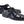 Pelle Crocodile Printed Calfskin Sandal Black