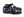 Pelle Crocodile Printed Calfskin Sandal Black