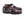 Pelle Crocodile Printed Calfskin Sandal Brown