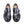 Pelle Crocodile Embossed Calfskin Slip-On Loafer Black