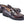 Pelle Crocodile Embossed Calfskin Slip-On Loafer Brown