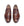 Crocodile Embossed Calfskin Slip-On Loafer Brown