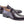Pelle Crocodile Embossed Calfskin Slip-On Loafer Burgundy
