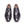 Pelle Crocodile Embossed Calfskin Slip-On Loafer Burgundy