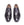 Crocodile Embossed Calfskin Slip-On Loafer Burgundy