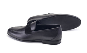 Pelle Calfskin Slip-On Loafer Black