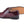 Pelle Deerskin & Polished Calfskin Lace-Up Oxford Burgundy